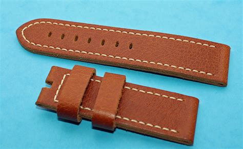 panerai leather strap 24mm|original panerai rubber strap.